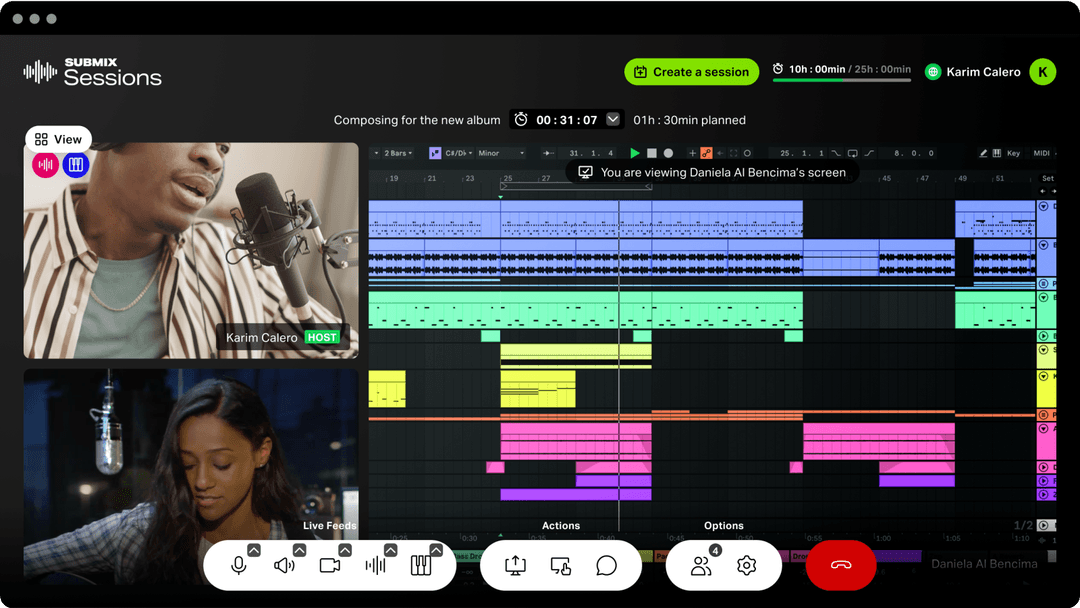 Submix Connect. Collaborate. Create.
